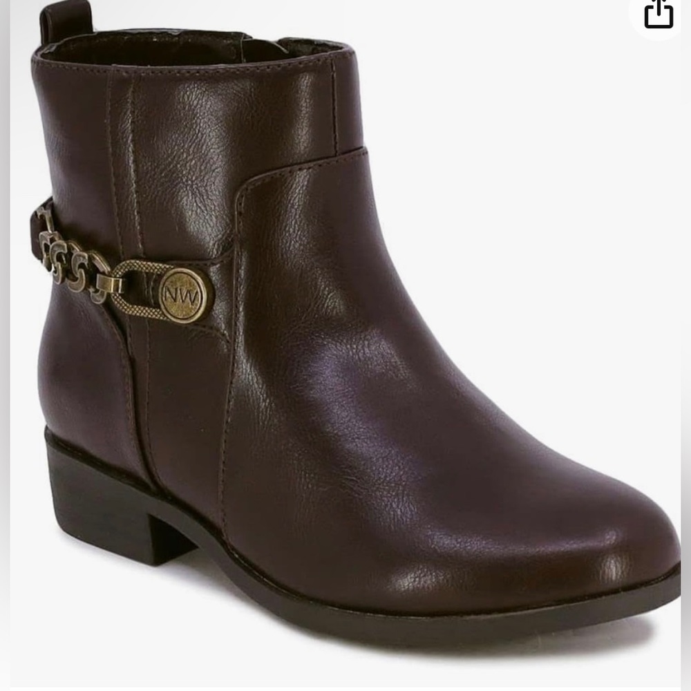 Nine West Kids Big Girls Amara Bootie - NEW